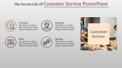 Free - Customer Service PowerPoint PPT Template For Presentation